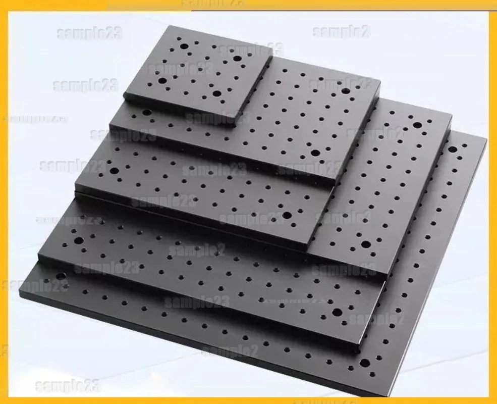 150x150x13mm Aluminum Optical Breadboard Honeycomb Optical Flat Plate High Precision Optical Platform Base Plate