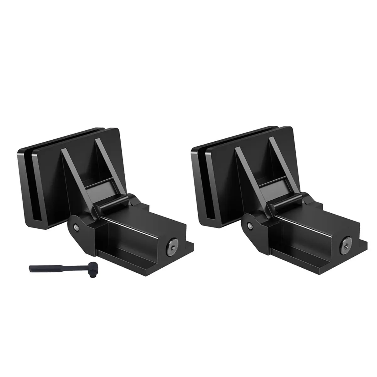 [AC18 Digital]/1 Pair Dust Cover Replacement Hinge for TN200, TN300, TN350, TN400, TN420, TN550, TN570 TN-3B Turntables