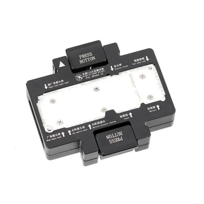 MIJING C15 Motherboard Function Test Fixture for Phone 11 Double-layer Mobile Phone Main Board Double-layer Test Rack
