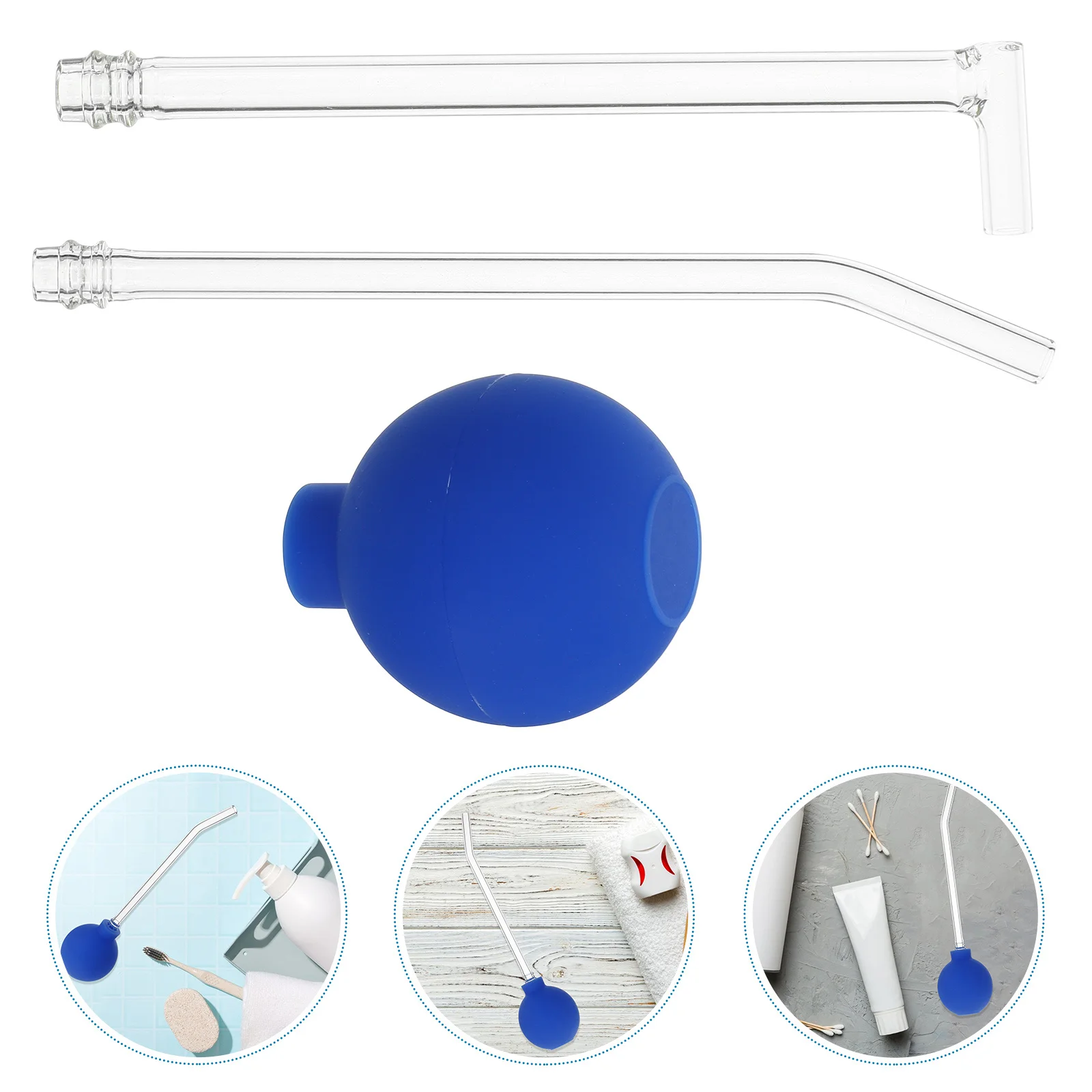 

1Set Long Tube Tonsil Stone Suction Cleaner Manual Oral PVC Dental Cleaner Multi-Functional Portable Tool Cleaners