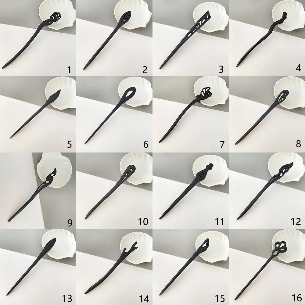Retro Style Handmade Carved Hair Care Hair Accessories Chopstick Hair Stick Styling Tools Hairpin view 4