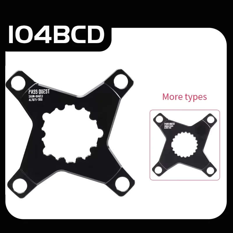 محول تركيب مباشر إلى 104 Bcd لـ Shimano Sram Xo Sx Nx Xx1 Xx X1 Eagle Crown 104bcd محول الأطباق