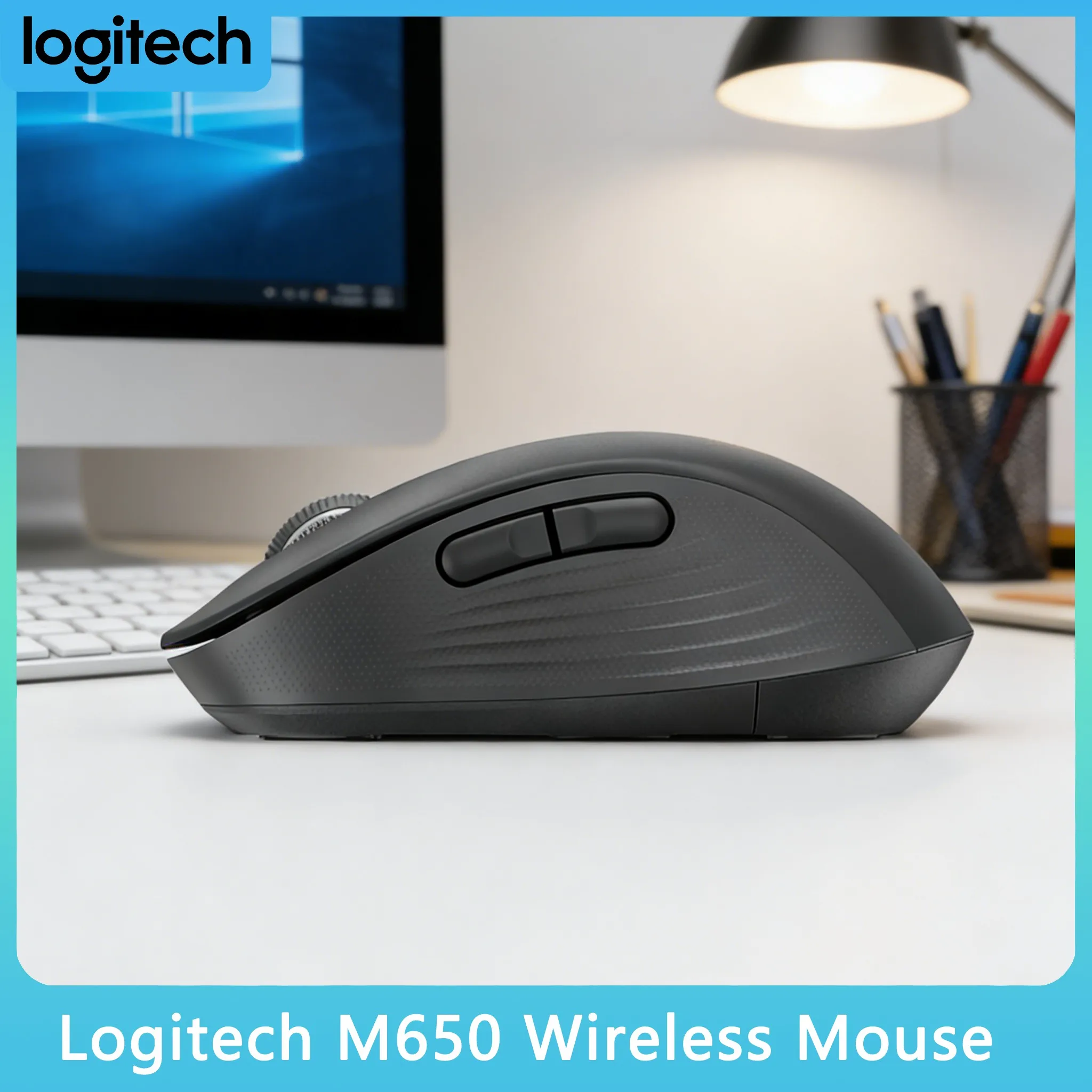 

M650/M650L Wireless: Customizable Side Buttons, Effortless Workflow