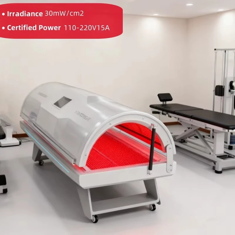 Home-use beauty device with red light therapy bed for whole body infrared light therapy