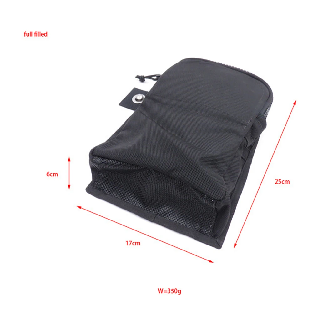 Technical Scuba Diving Storage Bag Weight Belt Pocket Attach To Leg For BCD Side Hanging Back Flying Attachment Bag Storage Bag