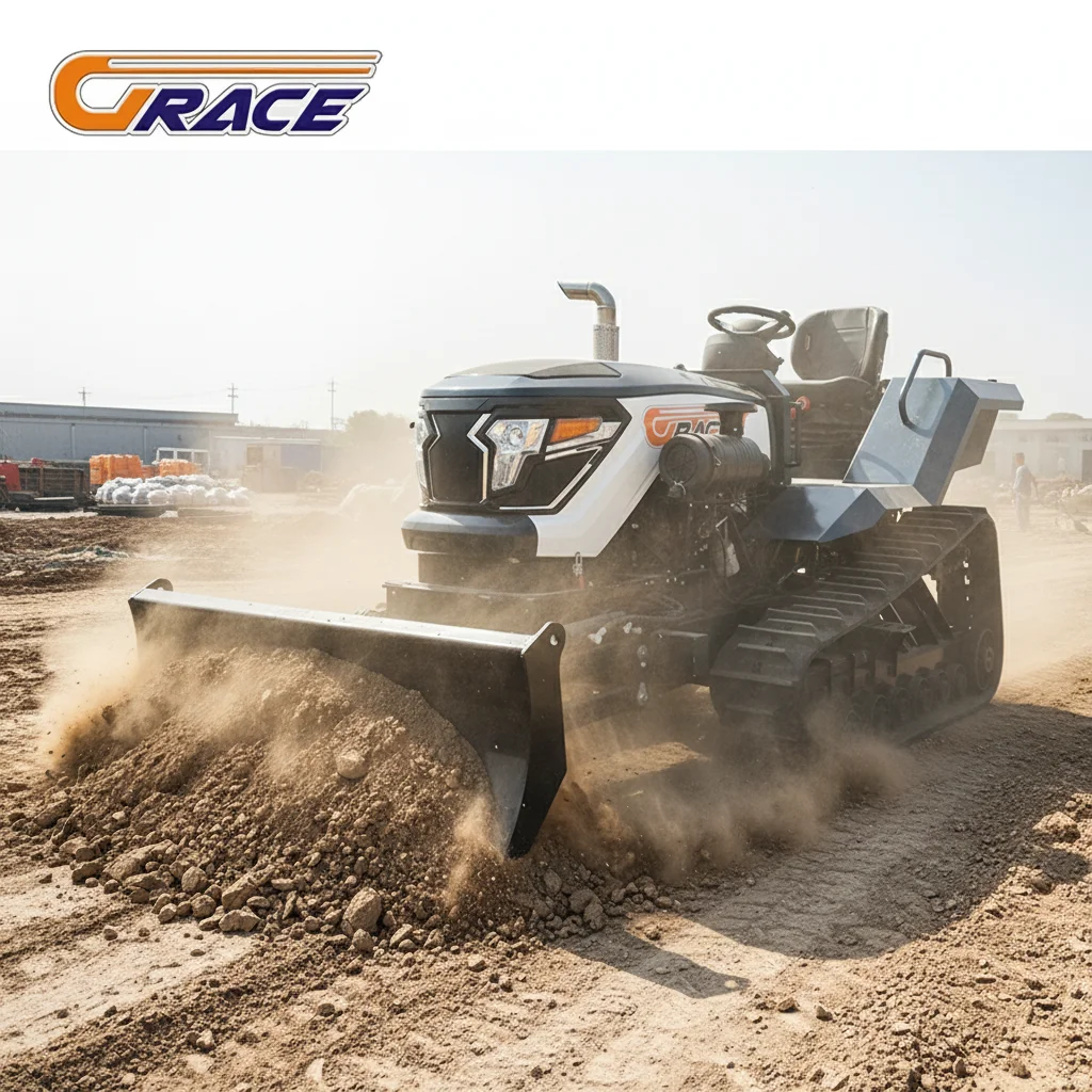 

Горячая новинка: гусеничный трактор 80 л.с. для инженерных работ с гидромолотом и системой быстросъемного крепления