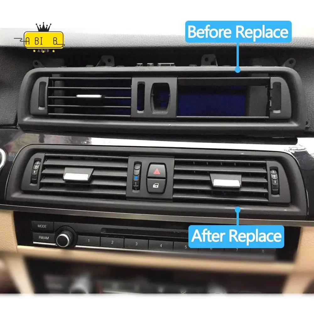 

ABIB -Dashboard Central Air Conditioner Vent Grille Complete Assembly For BMW 5 Series F10 F11 F18