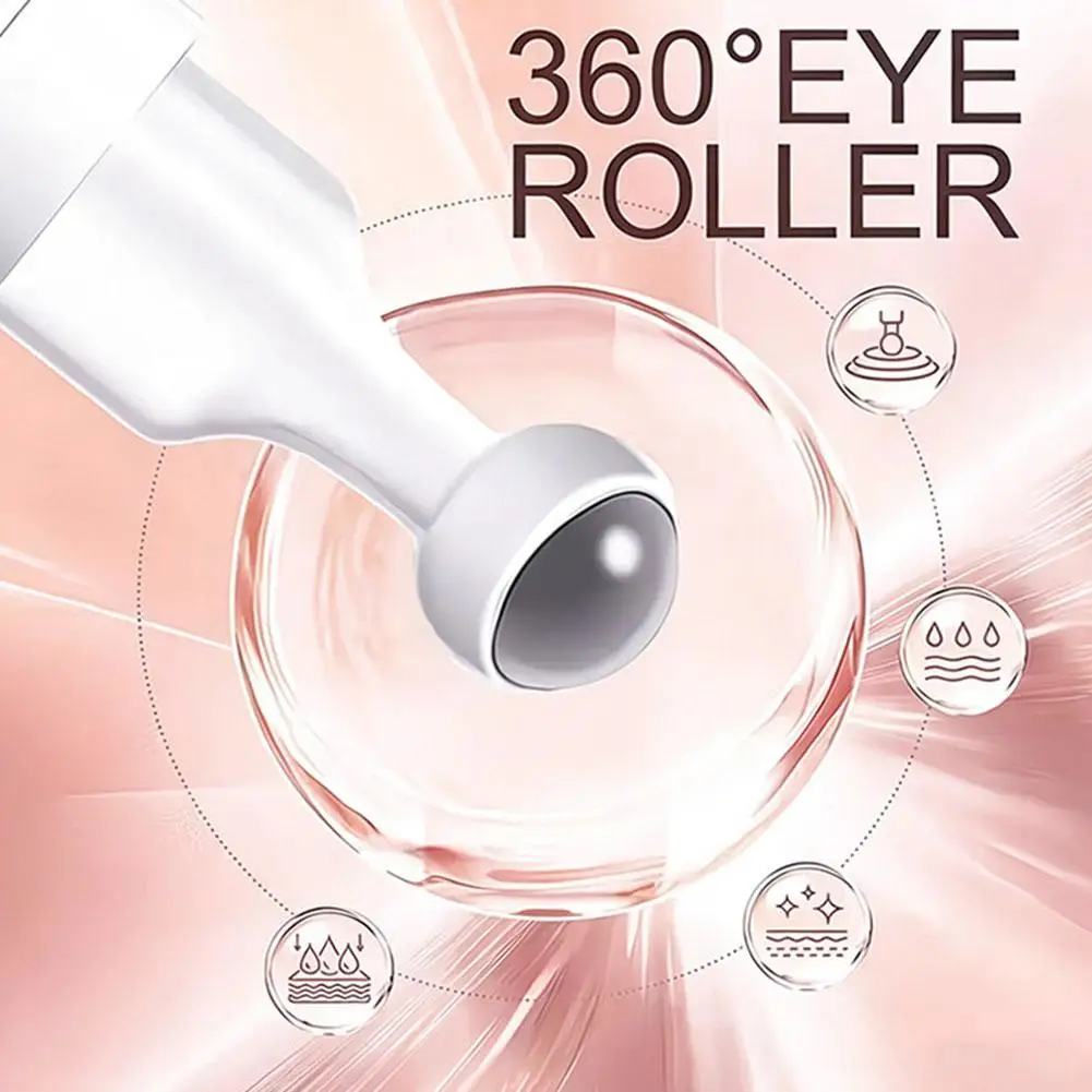Under Eye Cream Collagen Retinol Roller Eye Serum or Dark Circles Hydrating Tightening Massage Refreshing Serum Skincare