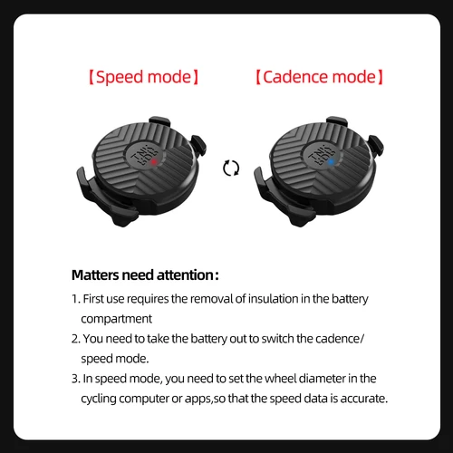 Imagen 2 del producto ThinkRider-Monitor de ritmo cardíaco C5 ANT +, sensor Dual de velocidad y cadencia, ordenador para bicicleta, adecuado para iGPSPORT bryton