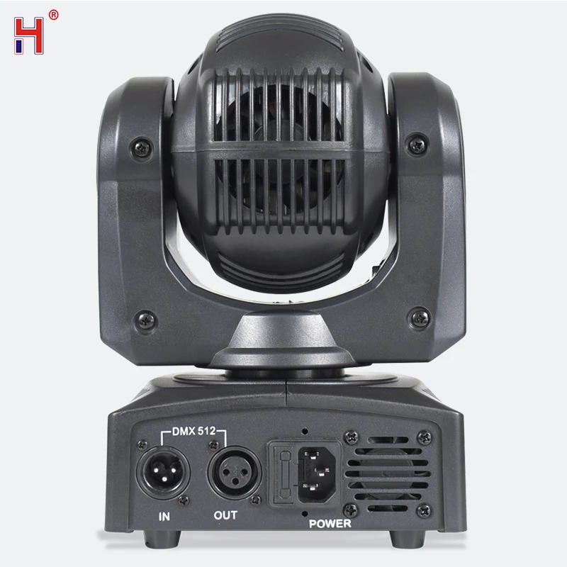 HongYi Beam Moving Head Light 60W RGBW 4In1 Super Bright LED Stage Light DMX Control For Live Show Disco Events Party Christmas