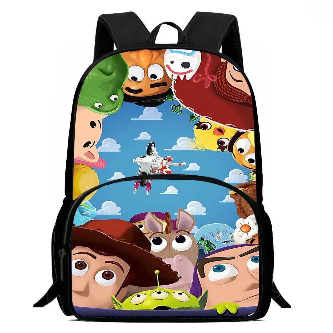 Toy Stories Kids Backpacks Boys and Girls Student Birthday Gift Child School Bags Large Capacity Camping Durable Rucksack