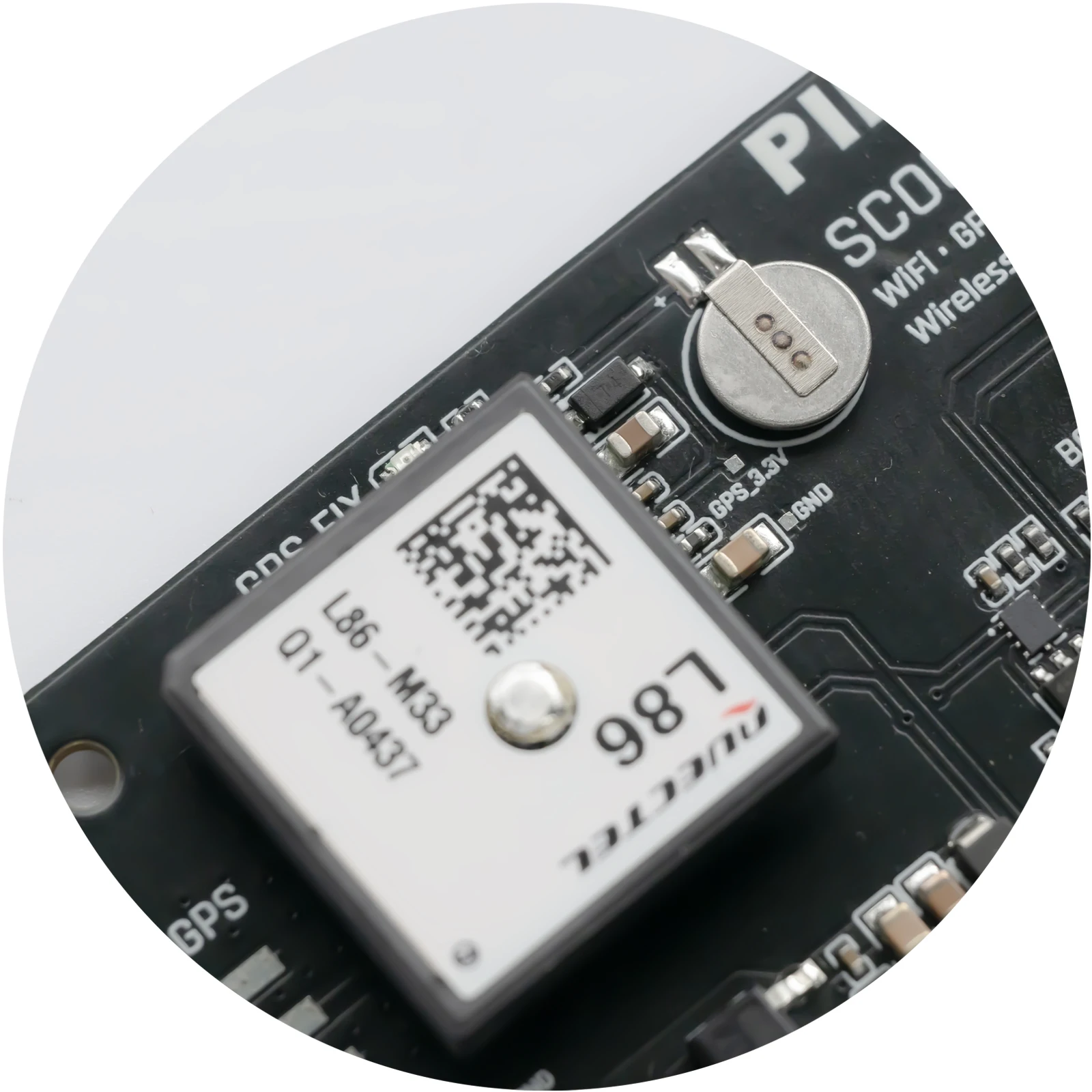 PINGEQUA ESP32-C5 Dual-Band Wi-Fi 6 Devboard for Flipper Zero, SCOUT Lite With Quectel L86 GNSS GPS Board MicroSD Data Logging - view 3