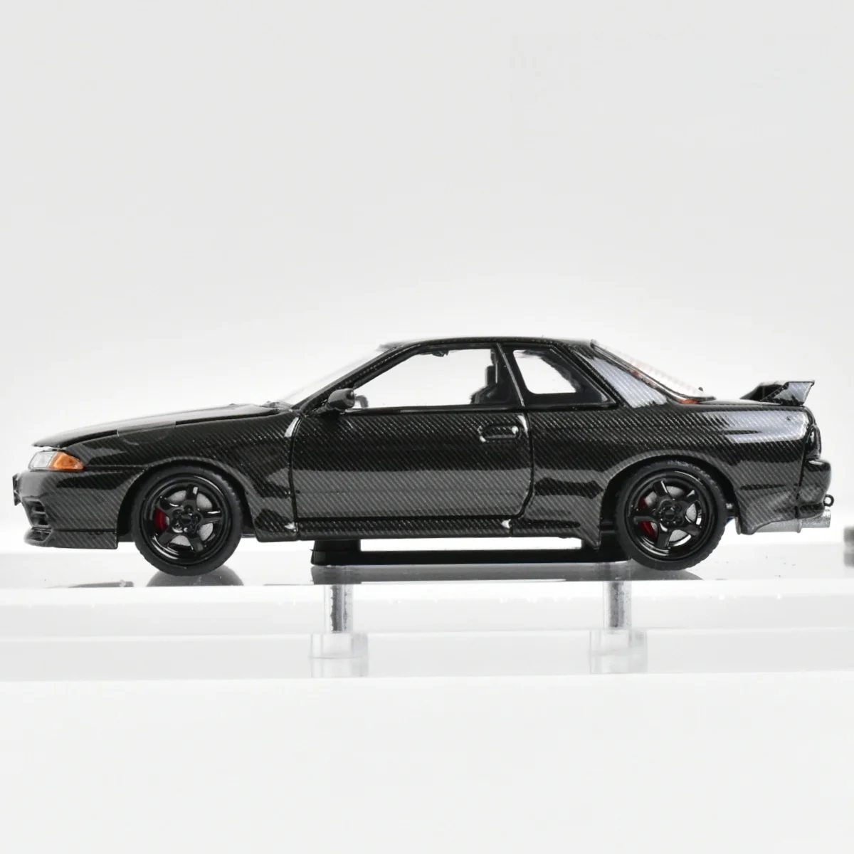 FH 1:64 GT-R R32 Nismo S-Tune Modelo de coche de aleación con textura de carbono