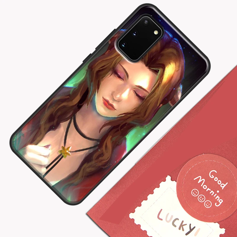 Aerith Gainsborough Final Fantasy Case For Samsung Galaxy S22 S21 S23 Ultra Note 20 S8 S9 S10 Note 10 Plus S20 FE Back Cover