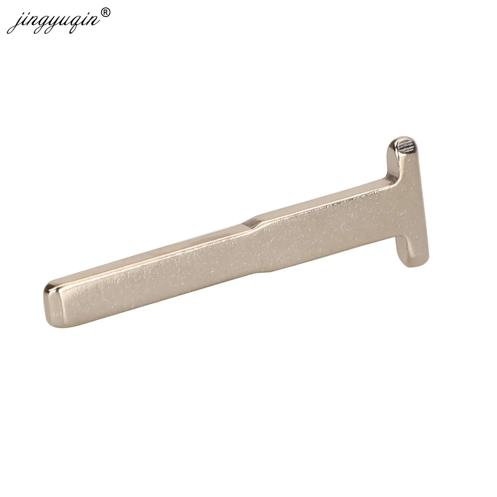 jingyuqin 10pcs Emergency Uncut Car Key Blade For Ford Focus Fiesta C-Max Mondeo Auto Remote Key Blank Replacement