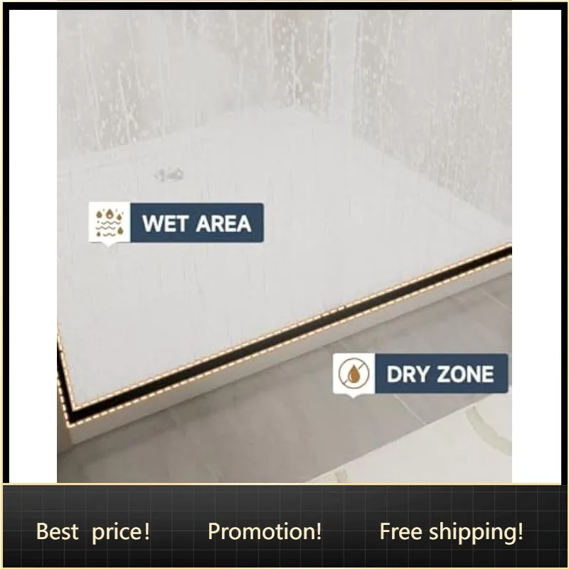 Walk In Sliding Framed Glass Shower Door Matte Black 44 To 48 Inch Width 72 Inch Height Tempered