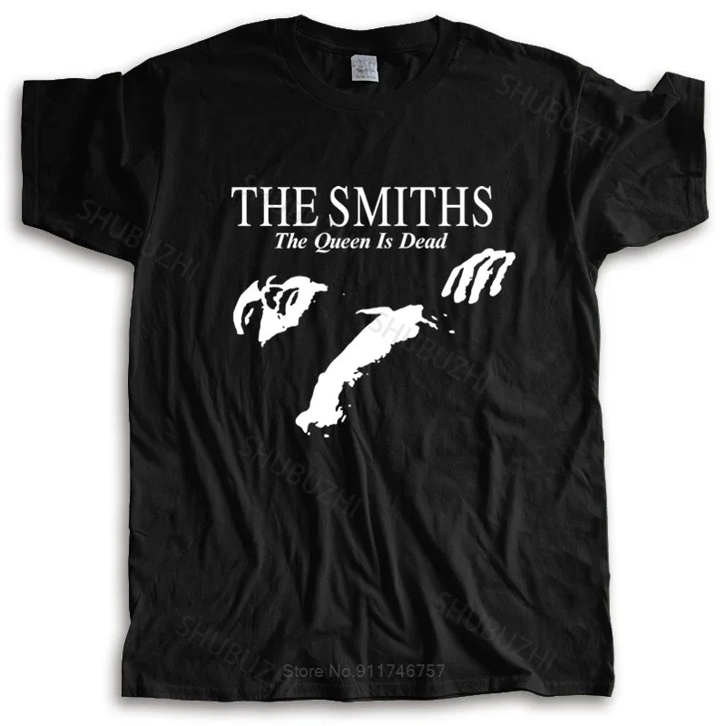 

Летняя мужская футболка The Smiths "The Queen Is Dead"-футболка, 1980-е индийское, Morrissey футболка унисекс, крутые топы для подростков