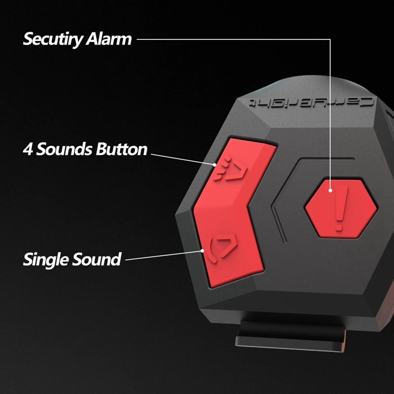 Claxon electrónico para bicicleta recargable por USB, Alarma para manillar de bicicleta, timbre de 120dB, claxon fuerte, antirrobo, Scooter duradero