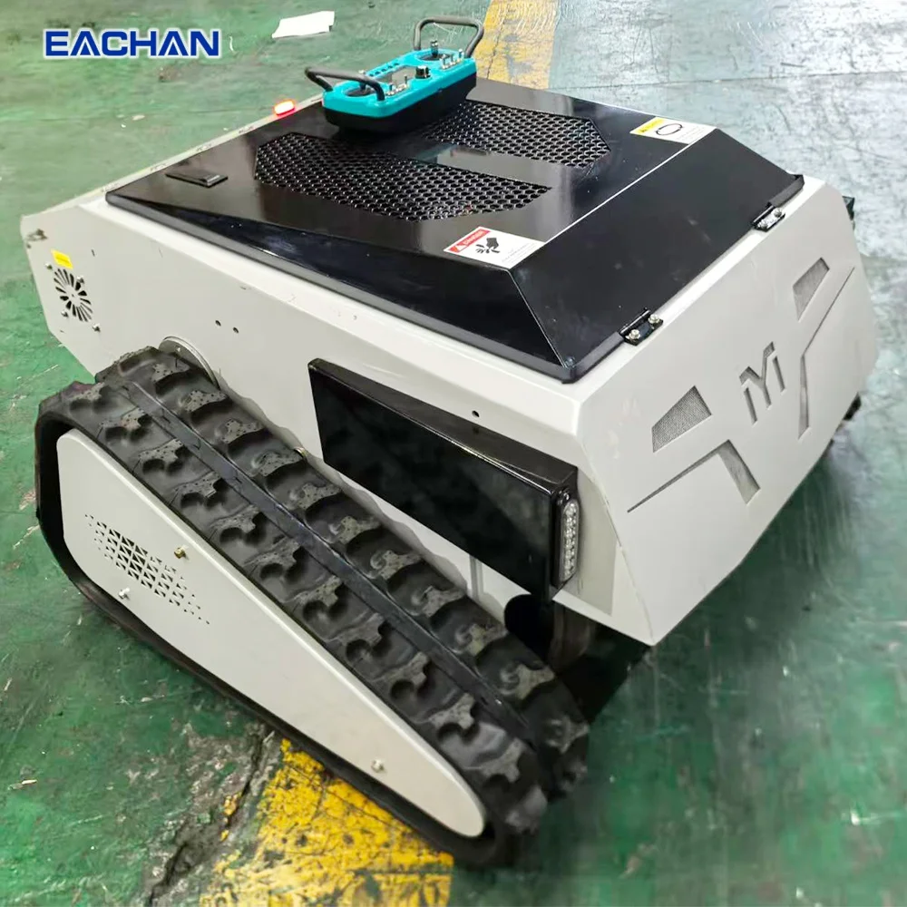 Remote Control Crawler Lawn Mower Customizable CE EPA Euro 5 Tracked Lawn Mower Orchard Farm Garden Hillside Grass Mower view 5