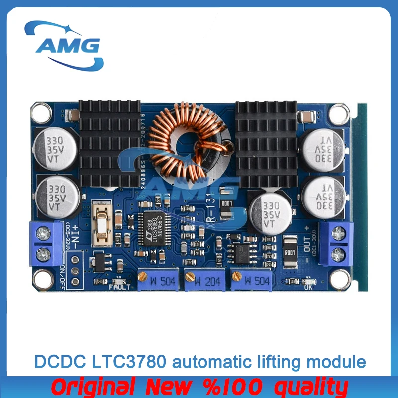 DCDC LTC3780 automatic lifting voltage solar vehicle constant voltage constant current power supply module super book type