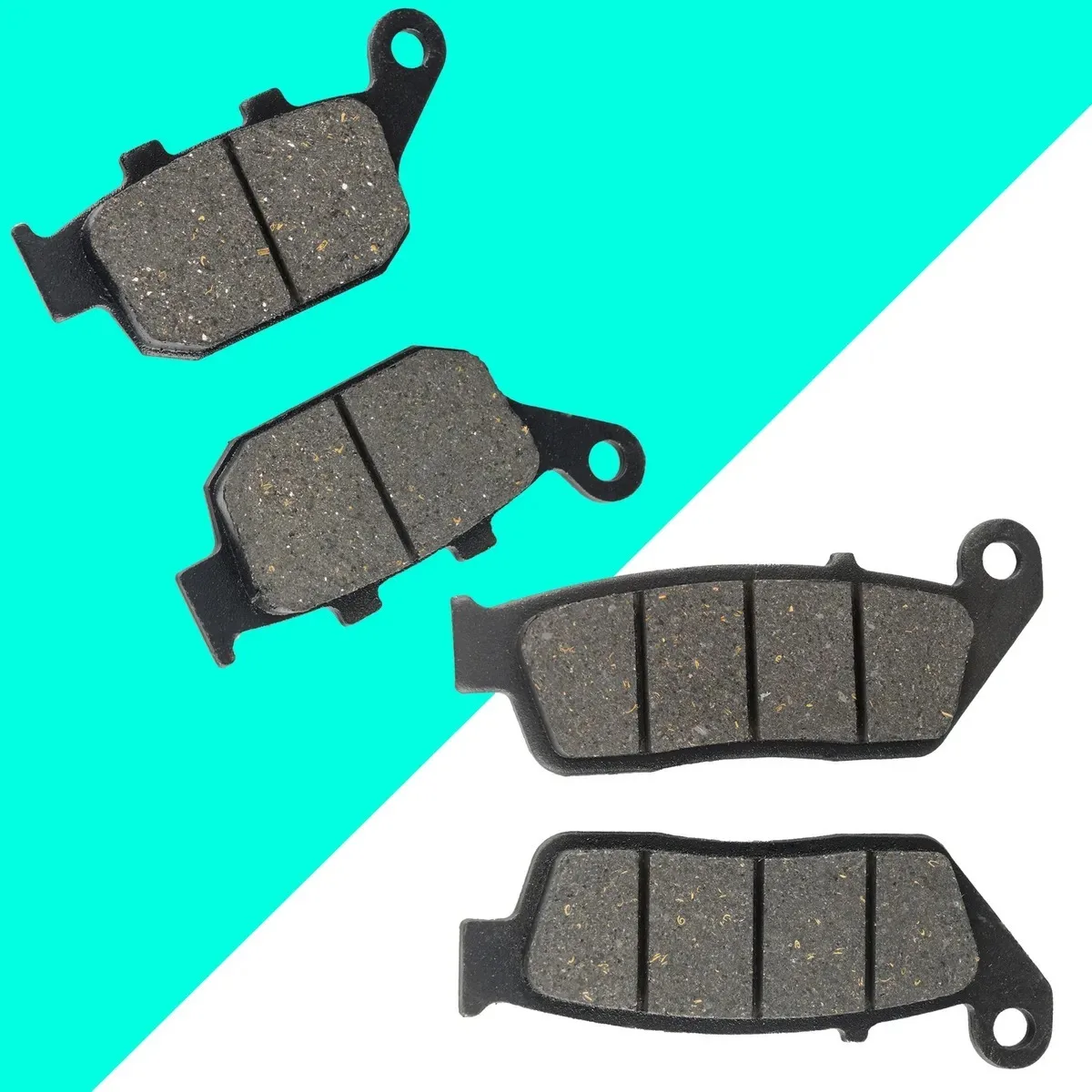 1 Kit Motorcycyle Front &Rear Brake Pads Fit For Italika V200 2018-2024 Replacement F14020122 F15020306 Brake Pads For Mexico Ma
