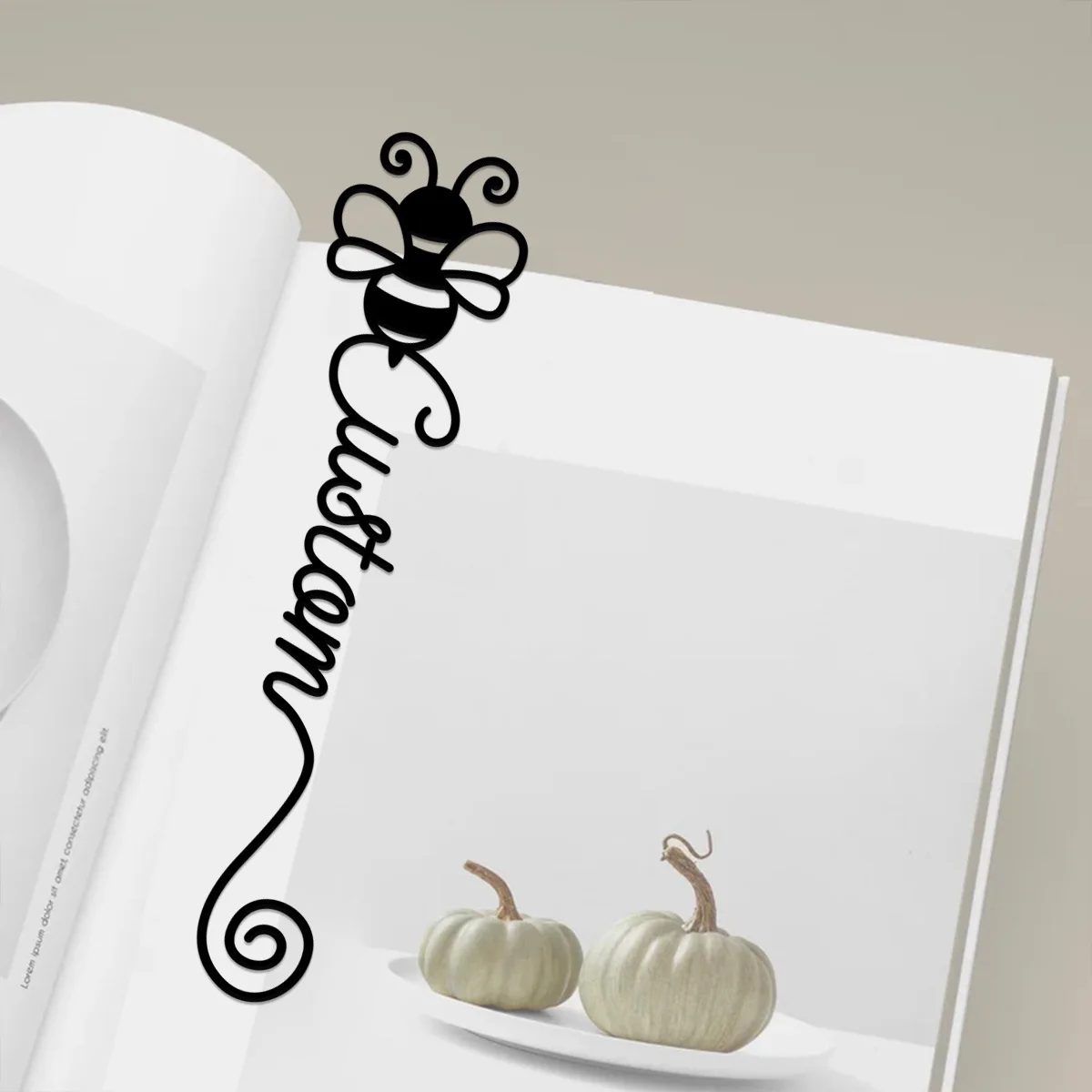 

Custom Bee Bookmark, Book Lover Gift, Metal Bookmark, Reader Gift, Inspirational Gift, Bee Lover, Cute Bookmark