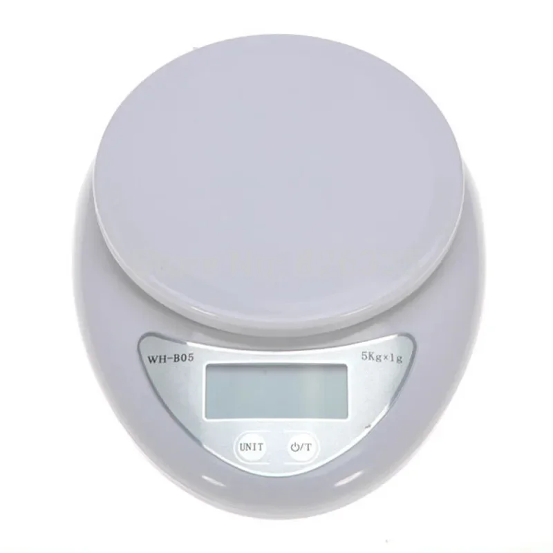 Mini Electronic Scales Steelyard Portable Digital Scale LCD  Kitchen Scales 5kg1g Postal Food Balance Measuring Weight Libra