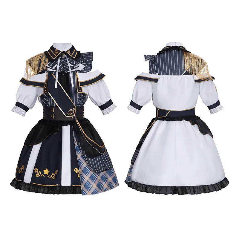 

Anime Arimaa Kanaa Militaryy Lolita Idoll Stage Performancee Masterr Cosplay Halloween Costume Outfits Dress For Womana;2,c'4,h.