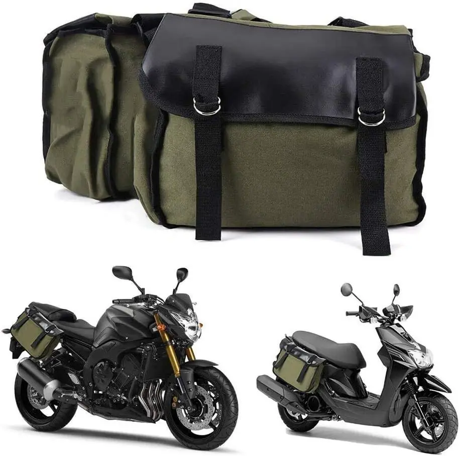 

Motorcycle Saddle Bags Large Capacity Motorbike Side Tools Pouch Luggage Bag Quick Release Panniers Tools Pouch For Scooter