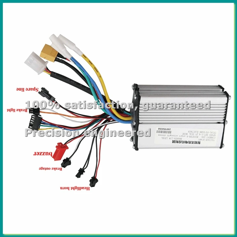 

LCD Display Accelerator Meter+48V 20A Controller with NFC Card for Pro Electric Scooter Bike Retrofit Parts-BCBW