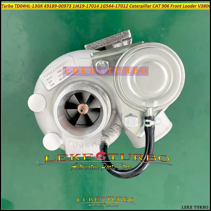 Turbo TD04HL-13GK 49189-00910 49189-00940 49189-00973 1J419-17014 1G544-17012 For Caterpillar CAT 906 Front Loader V3800 DI-T