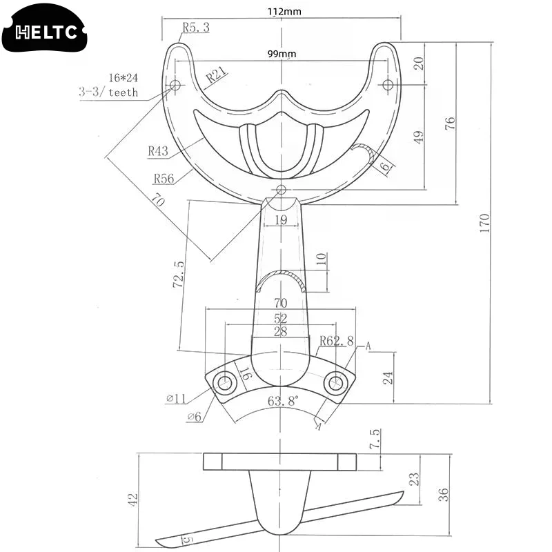 Replacement Arm Bracket Fan Support Ceiling Components Hardware Parts Ceiling Fan Light Support Rod Accessories