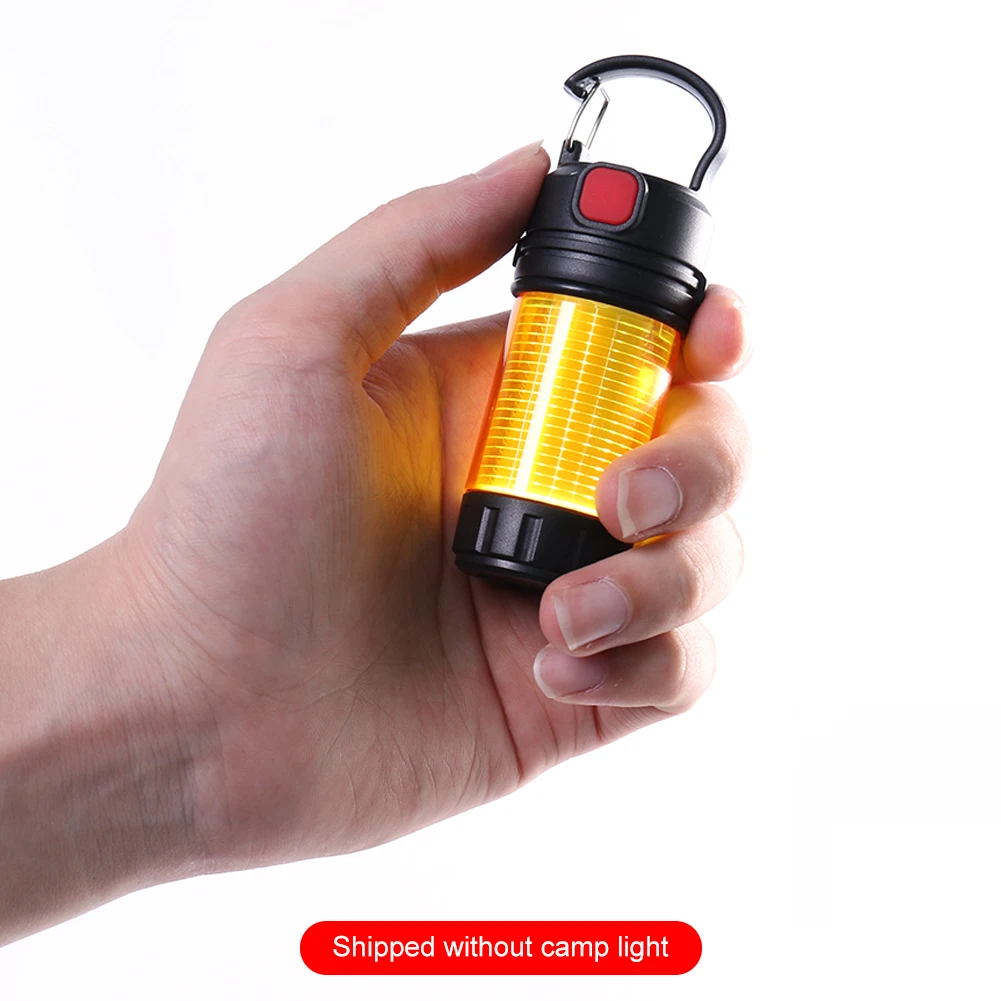 Portable Camping Light Protective Case Mosquito Repellent Camping Tent Lantern Lamps Shade Orange Accessories for ML4 Lights