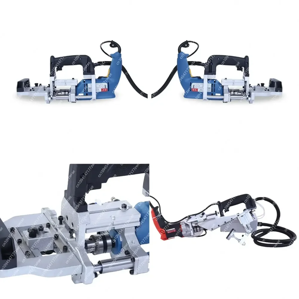Best  Portable Handheld Pneumatic Wood Boring Machine Side Hole Drill for Furniture & Cabinet Panels Motor Core