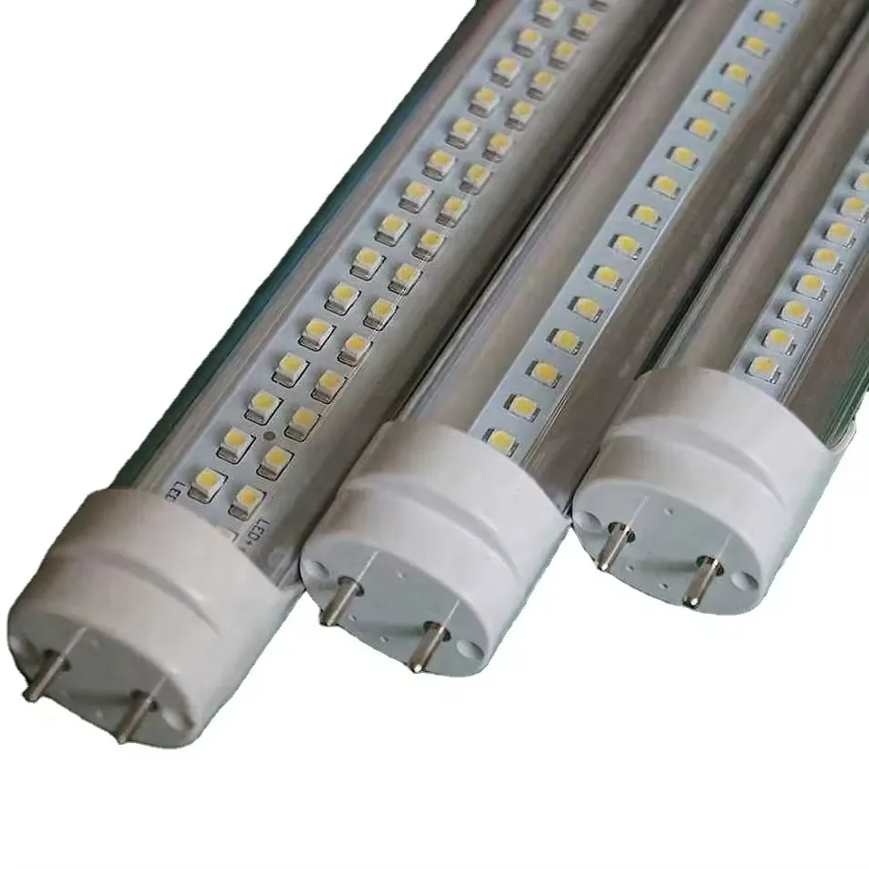 Imagem -02 - Dupla Linha Chip t8 Led Tubo Luminárias Interior Chips Chips 2ft 600 mm 4ft 1200 mm 20w 32w 288 Pcs Lote 10 Pcs Lote