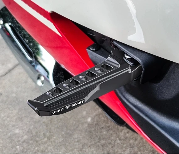 

Suitable for Honda NS125LA rear pedal modification motorcycle folding rear pedals anti-slip left and right foot pedals