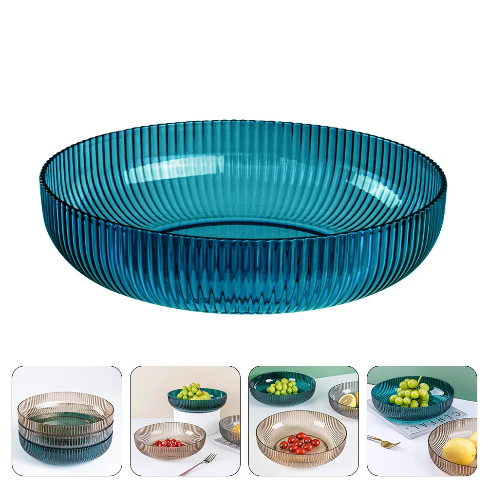 

Premium Pet Multi-Functional Fruit Plate Simple Design Dessert Serving Tray Food Storage Tray for Home Restaurant Hotel