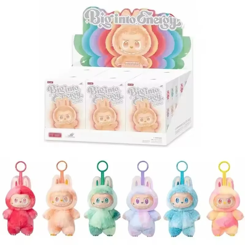 

Labubu The Monsters V3 Series Blind Box Teddy Vinyl Base Toy Animated Characters Mysterious Surprise Box Keychain Children' Gift