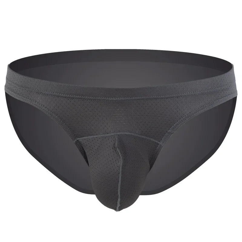

Mesh Bulge Briefs for Men Sexy U Cnovex Pouch Underwear Sheer Thin Breathable Quick Dry Relaxed Fit Breathable Gays Erotic Tanga