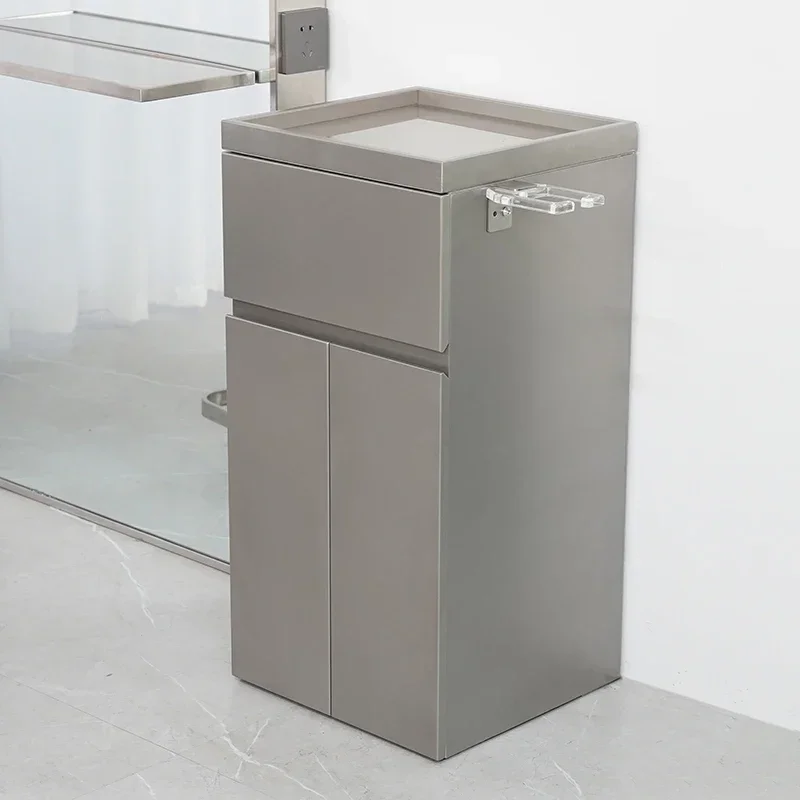 A  Hair shop tool table special cart for hair cutting Perm and dyeing tool cart