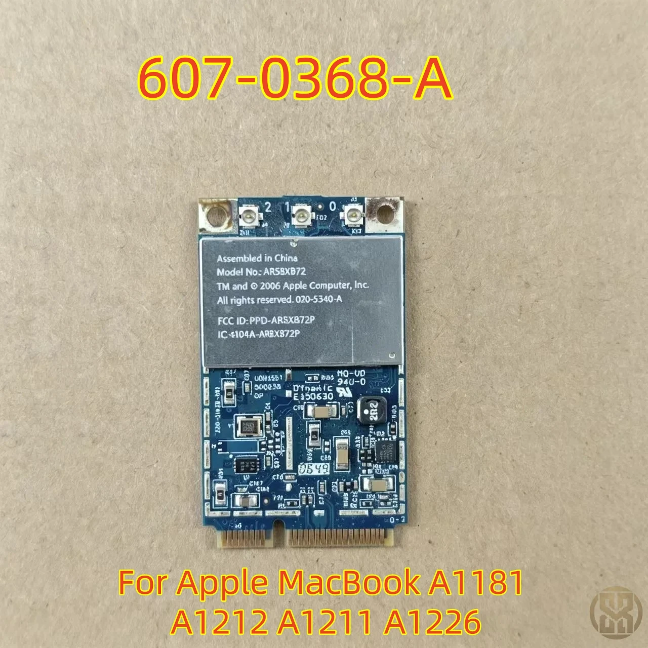 607-0368-A AR5BXB72 Placa de Wi-Fi AirPort para Apple MacBook A1181 A1212 A1211 A1226