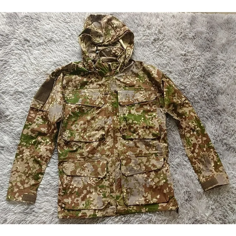 

Men's Tactical Jacket Loose Casual Multi Pocket Outdoor Cycling Hiking Camping Hunting Training Home Men's Workwear Jacket