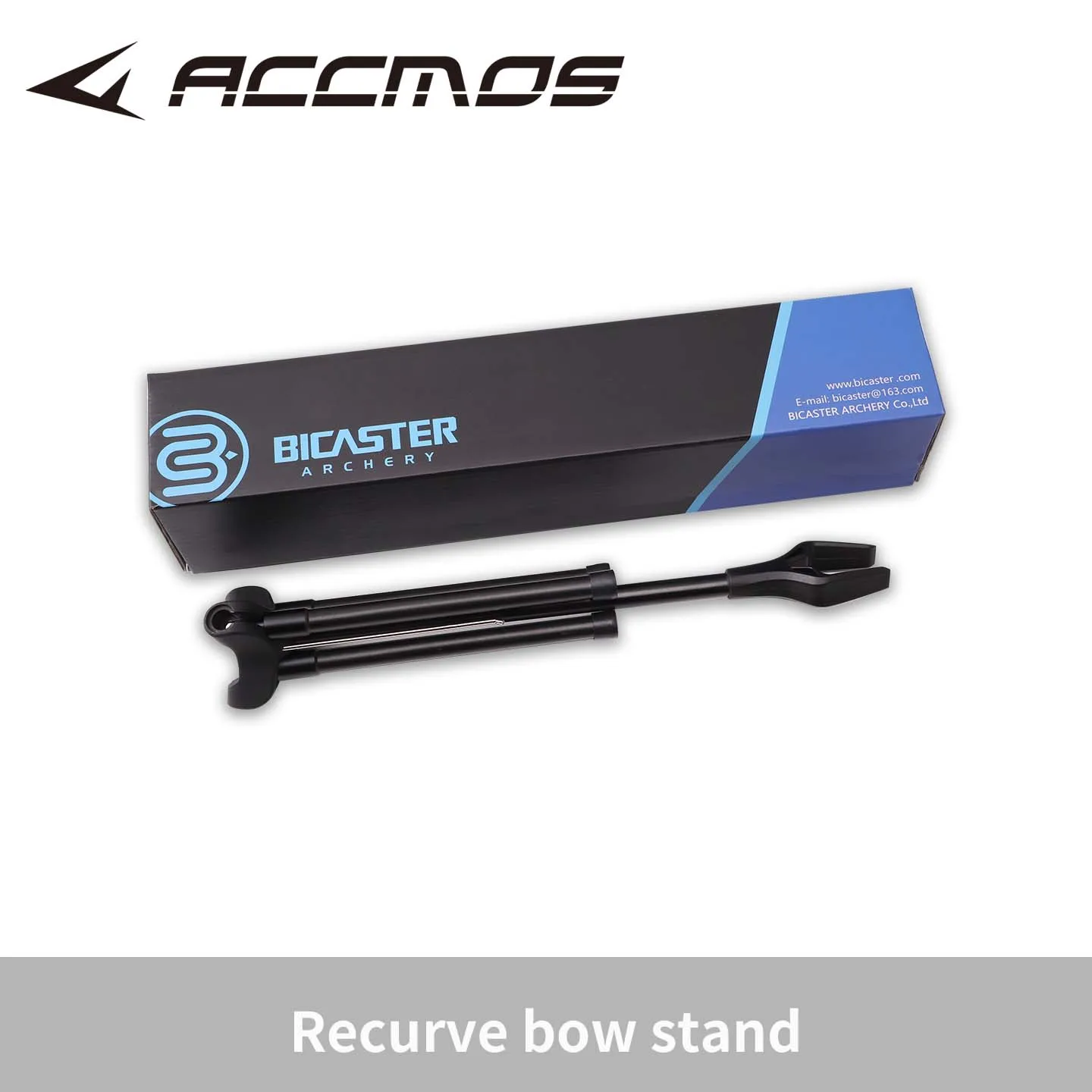 BICASTER TRIPO Bow Stand Foldable Removable Holder Bracket Frame Hanger for Archery Recurve Bow accessory