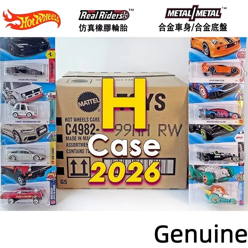 Hot Wheels 26H Lote C4982, Autos de Colección a Escala 1:64, Ferrari, Porsche, Pagani, Mercedes, Juguetes de Auto, Regalos al por Mayor