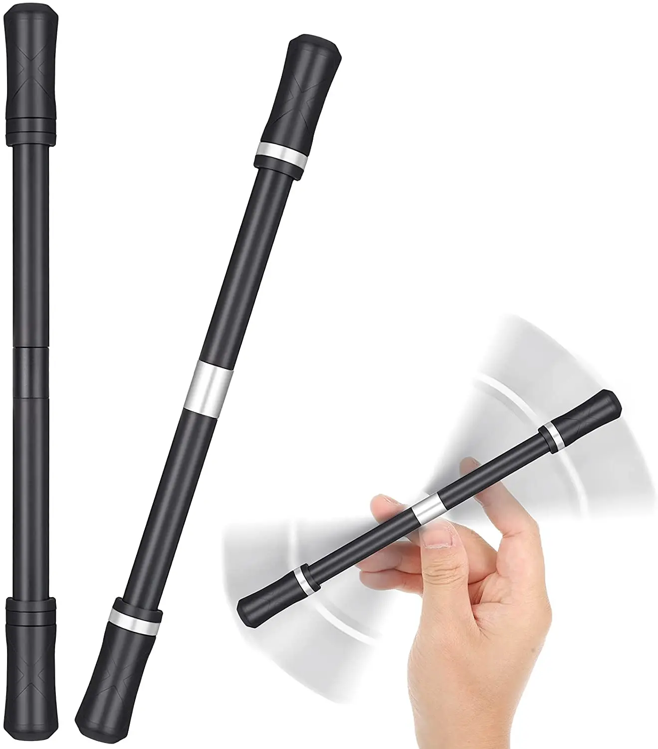 

Professional Turn Pen Beginner Special Turn Pen Game Spinning Pen Flying Spinning Pen with Weighted Ball Finger Spinning Pen Gam
