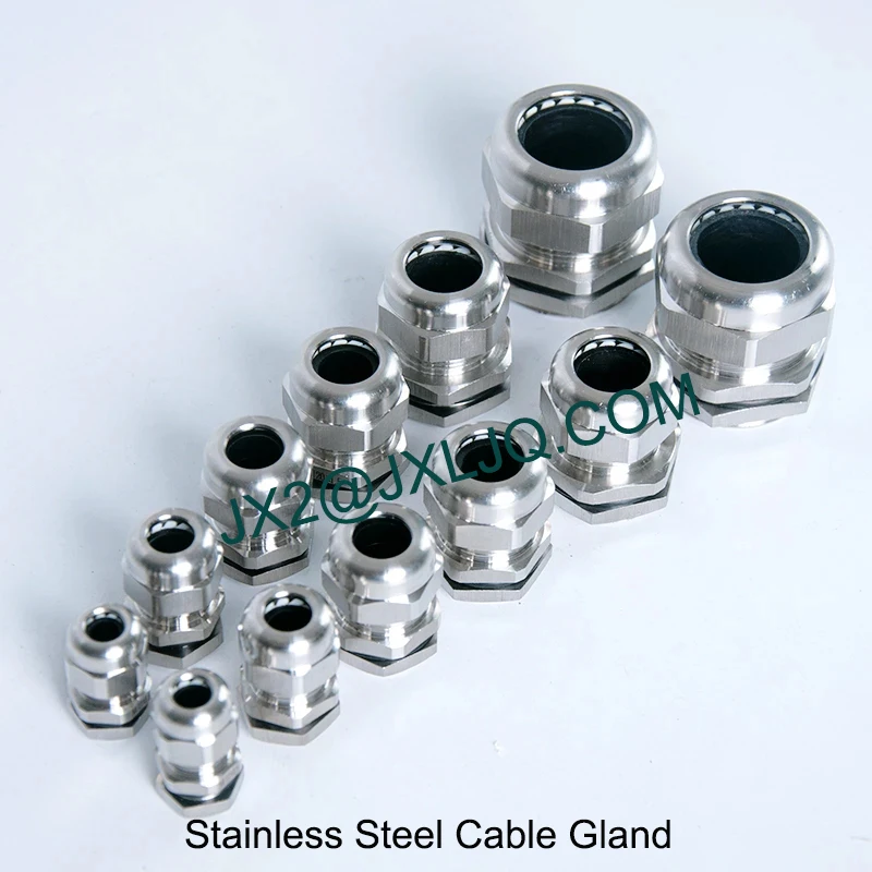 

IP68 cable waterproof connector 304 stainless steel cable connector m8-m100 cable gland connector sealing sleeve stuffing box