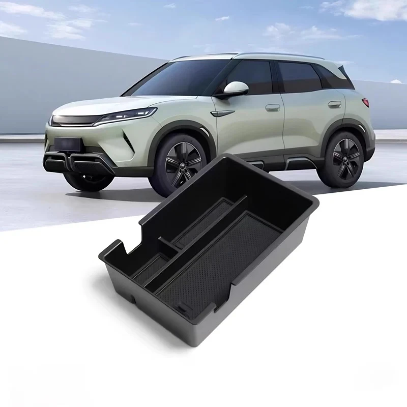 For BYD ATTO 2 Yuan UP EV 2024 2025 Armrest Box Storage Tray Plate Console Holder Container Stowing Organizer Accessories