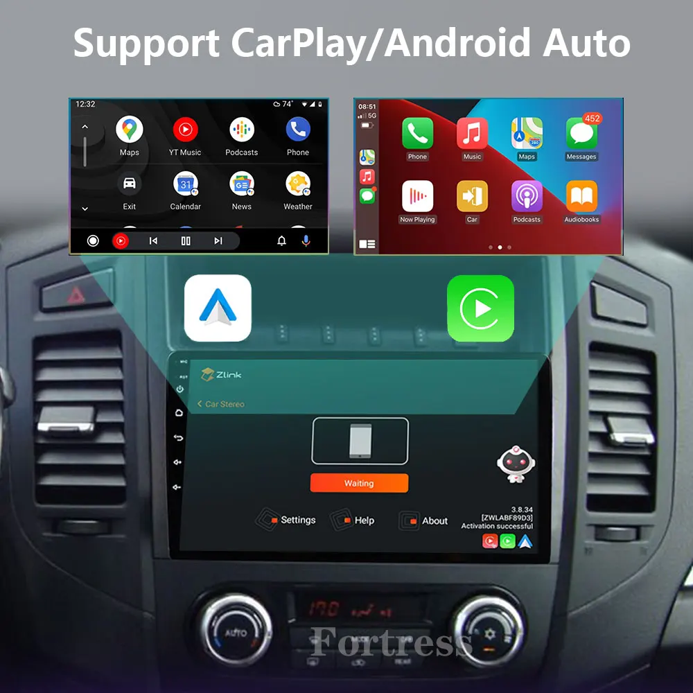 For Mitsubishi Pajero 4 V80 V90 2006 - 2014 Car Radio Multimedia Video Player Navigation GPS No 2din 2 din carplay Android auto