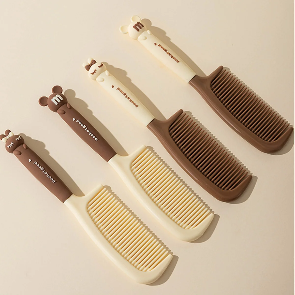 Cartoon Hair Comb, Cartoon Mouse And Rabbit Shaped Hair Comb For Women And Students, Hair Styling Tool.