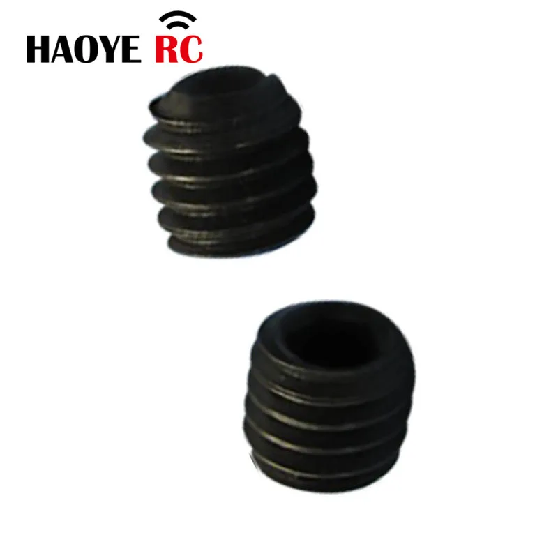 Haoye 20pcs M2 M2.5 M3 M4 M5 Metal Steel Hex Socket Set Screws Grub Screw For Rc Model Plane Accessories